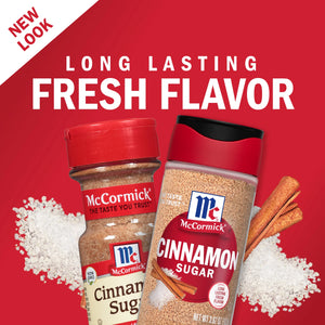 Mccormick Non-Gmo Kosher Cinnamon Sugar, 3.620 Oz Bottle