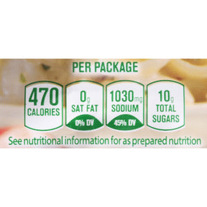 (4 pack ) Knorr No Artificial Flavors Creamy Garlic Spiral Pasta Cooks in 8 Minutes , 4.4 Oz Regular Pouch