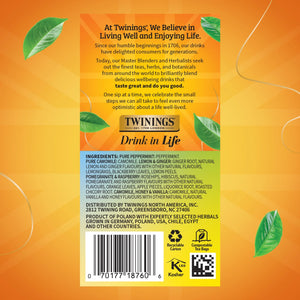 Twinings Herbal Tea Variety Pack 20 Ct