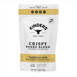 Kinder'S Parmesan Herb Seasoned Panko Bread Crumb Coating Mix, 5 Oz