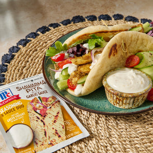 Mccormick Shawarma Pita & Garlic Sauce Seasoning & Sauce Duo, 1.37 Oz Envelope