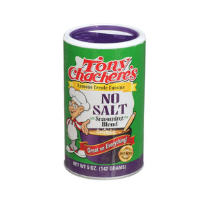 Tony Chachere’S, Seasoning, Cajun, No Salt, 5 Oz