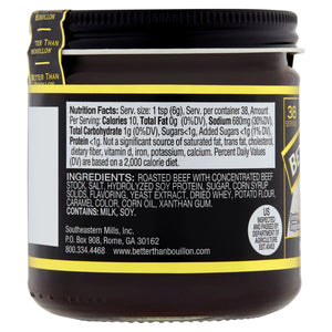 Better than Bouillon Premium Roasted Beef Base, Shelf-Stable, 8 Oz Jar