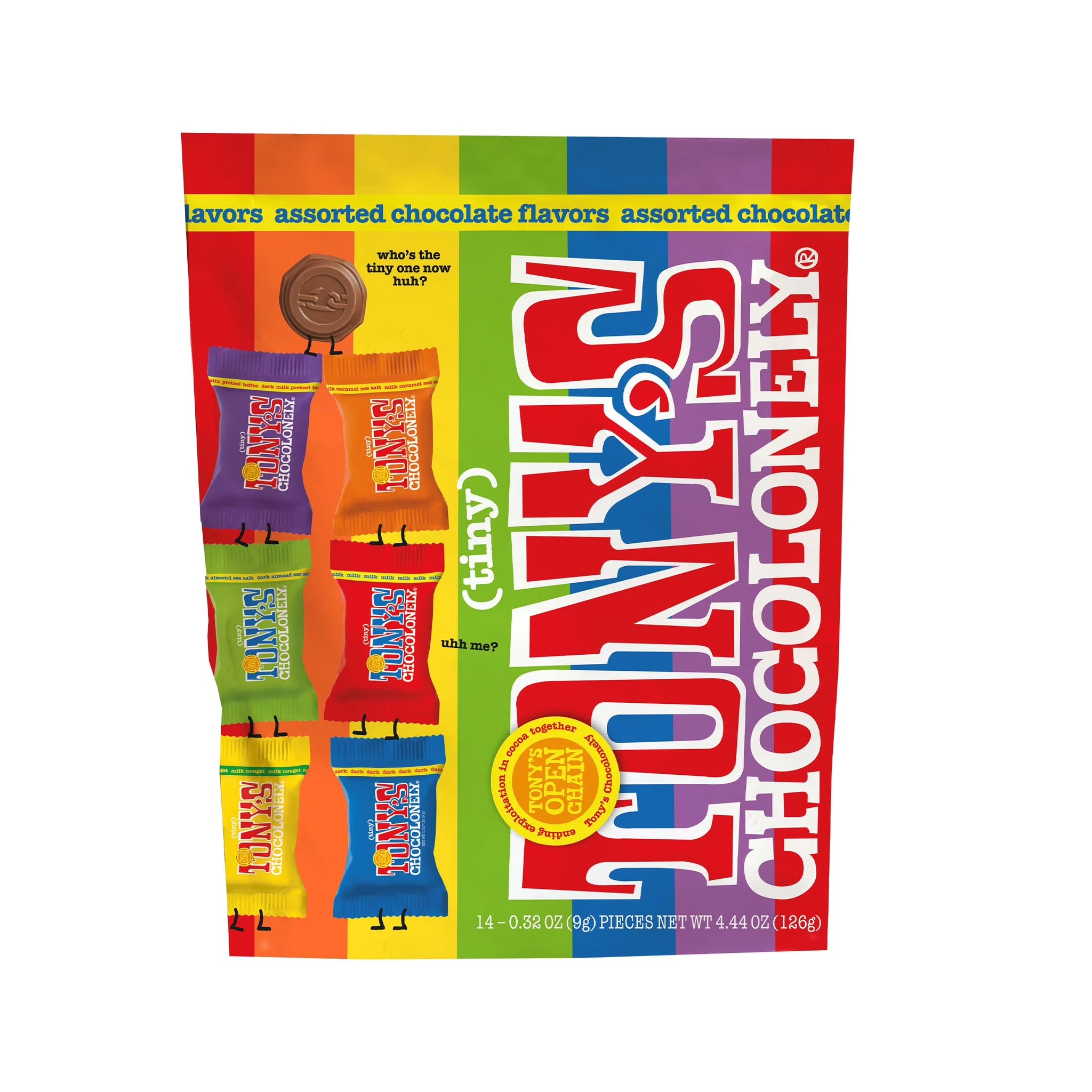 Tony'S Chocolonely Tiny Tony'S Mixed Flavor Pouch