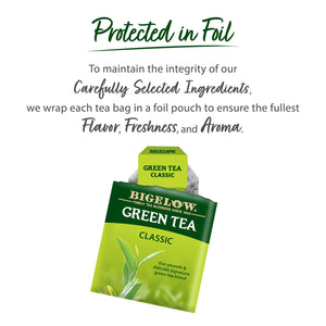 Bigelow Green Tea Classic, Tea Bags, 20 Count