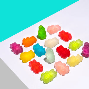 (2 Pack) Albanese 12 Flavor Zero Sugar Gummi Bears, 3.5 Oz, Regular Size