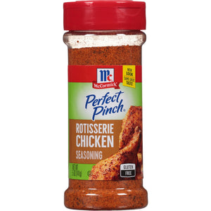 Mccormick PERFECT PINCH Gluten Free Rotisserie Chicken Seasoning, 5 Oz Bottle