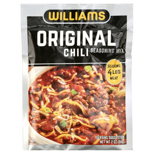 Williams Original Chili Seasoning - 2 Oz. Packet