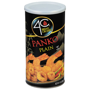 4C® Japanese Style Plain Panko Bread Crumbs 13 Oz. Canister Serving Size: 1/2 Cup (28G) Servings per Container: about 13