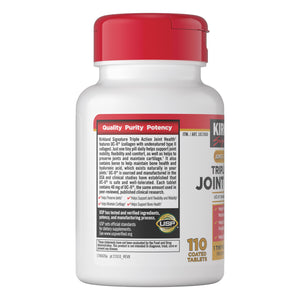 Kirkland Signature Triple Action Joint Health, 110 Coated Tablets