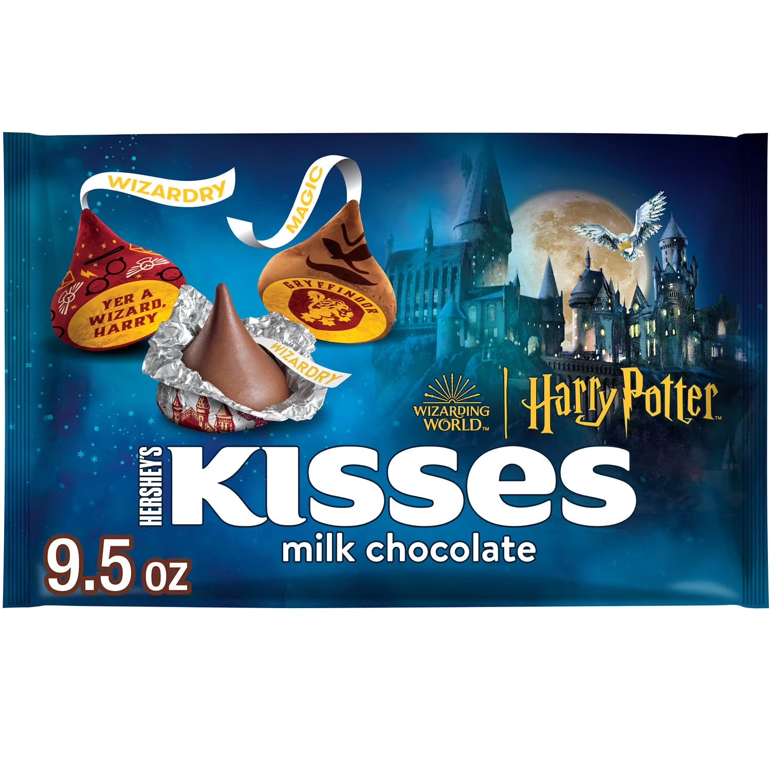 Hershey'S Kisses Milk Chocolate Harry Potter™ Halloween Candy, Bag 9.5 Oz