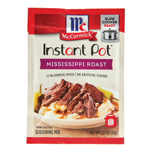 Mccormick Mississippi Roast Instant Pot Seasoning Mix, 1.25 Oz Envelope