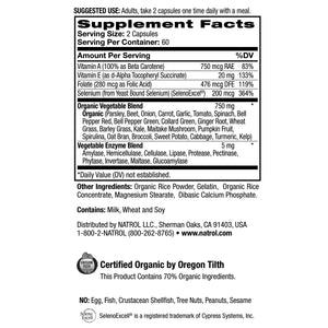 Natrol Juicefestiv Daily Fruit & Veggie, 240 Capsules