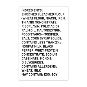 Pioneer Peppered Gravy Mix, 2.75 Oz – Deliciously Smooth Gravy for Meats, Biscuits, and More – Easy-To-Make Flavorful Meal Addition