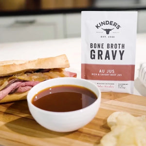 Kinder'S Au Jus Bone Broth Gravy, 1.1Oz Packet