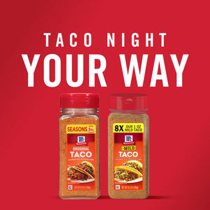 Mccormick Original Taco Seasoning Mix, 8.5 Oz Bottle
