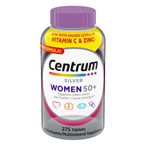 Centrum Silver Women 50+ Immune Support Multivitamin, 275 Tablets