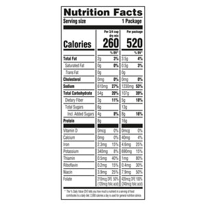 Knorr No Artificial Flavors Teriyaki Noodles Pasta Sides Ready Meals, 7 Minute Cook Time, 4.6 Oz