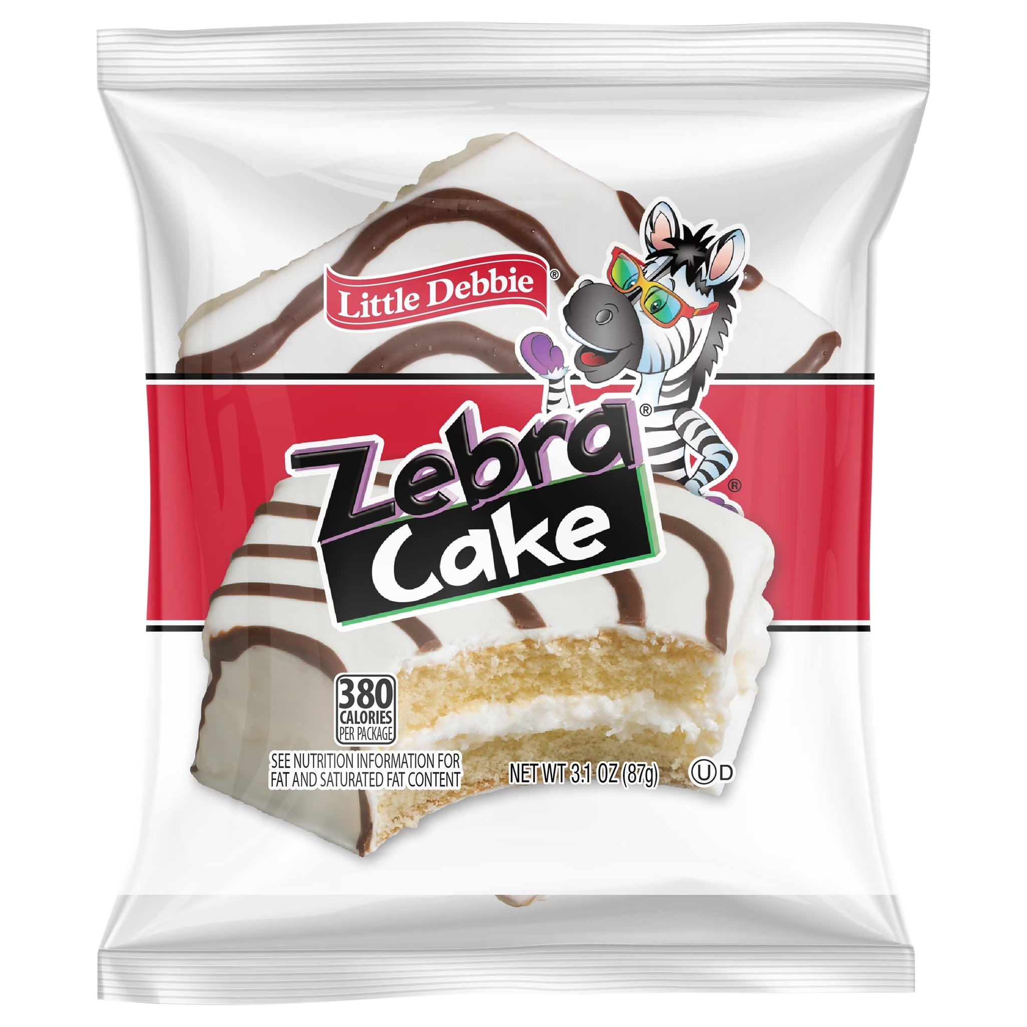Little Debbie Singe Serve Zebra Cake, 3.1 Oz