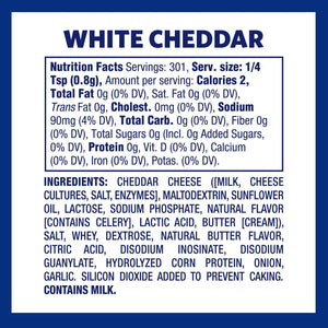 Kernel Seasons Jumbo White Cheddar Gourmet Popcorn Seasoning 8.5 Oz Shaker