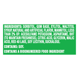 Trident Sugar Free Gum, Watermelon, 3 Packs of 14 Regular Size Pieces (42 Total Pieces)