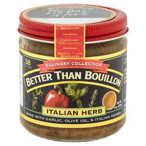 Better than Bouillon Culinary Collection Italian Herb Base, Shelf-Stable, 8 Oz Jar