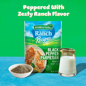 Hidden Valley Ranch Night Black Pepper Parmesan Premium Seasoning Mix, 1 Oz