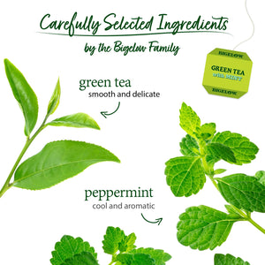 () Bigelow Green Tea with Mint, Tea Bags, 20 Count