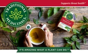 Traditional Medicinals, Organic Throat Coat, Tea Bags, 16 Count
