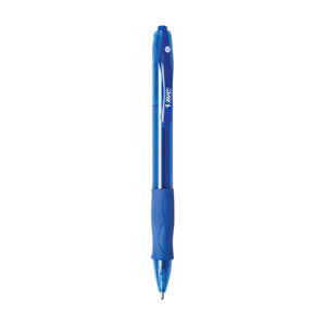 BIC Glide Bold Retractable Ball Pen, Blue, 1.6Mm Bold Point, 12 Pack