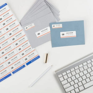 Avery Easy Peel Address Labels - Sure Feed Technology 1" Height X 2.63" Width - Rectangle - Laser, Inkjet - White - Paper - 30 / Sheet - 300 Total Label(S) - 300 / Pack