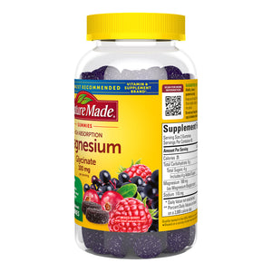 Nature Made Magnesium Glycinate 100 Mg Gummies, 90 Gummies