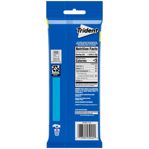 Trident Sugar Free Gum, Original, 3 Packs of 14 Regular Size Pieces (42 Total Pieces)