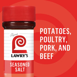 Lawry'S Kosher Economy Size Seasoned Salt, 16 Oz Bottle
