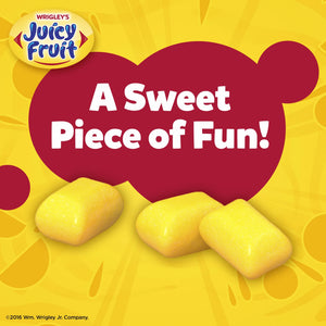 Juicy Fruit Original Bubble Gum - 40 Piece Bottle