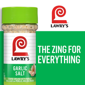 Lawry'S Kosher Classic Coarse Ground Garlic Salt, 11 Oz Bottle