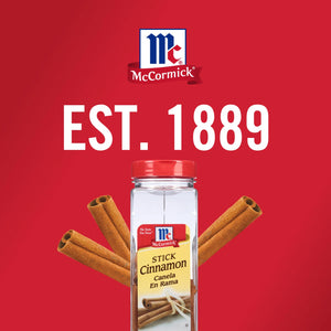 Mccormick Kosher Cinnamon Sticks, 8 Oz Bottle