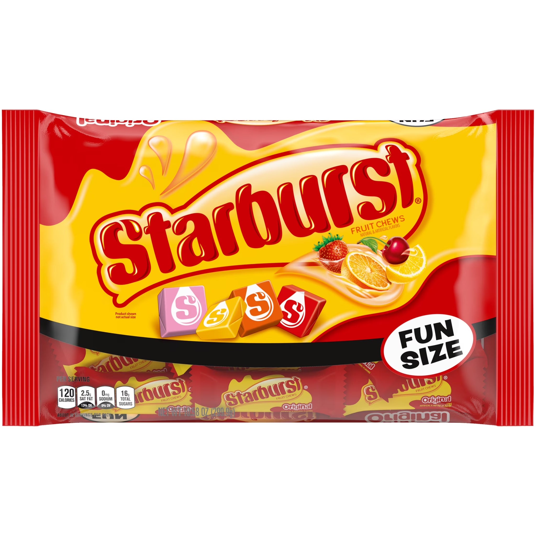 Starburst Original Fruit Chews Candy, Gluten Free, Fun Size, 10.58 Oz, Bag
