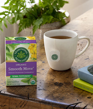 Traditional Medicinals, Organic Smooth Move Tea Bags, Peppermint, 16 Count