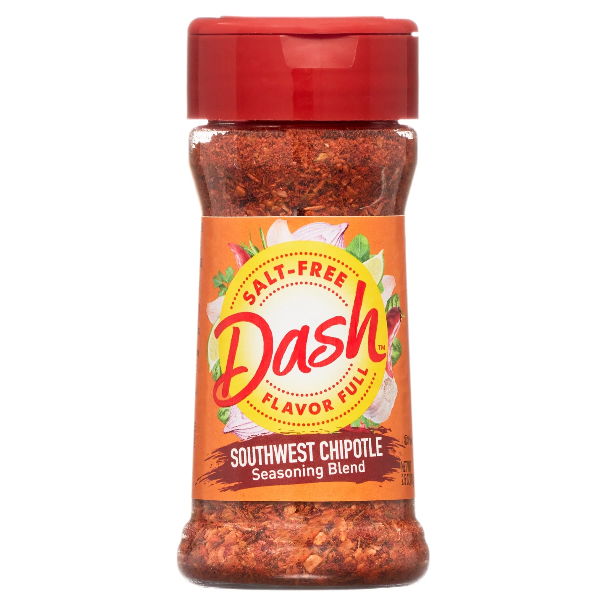 Dash Southwest Chipotle Seasoning Blend, Salt Free, 2.5 Oz