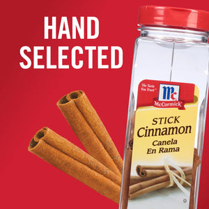 Mccormick Kosher Cinnamon Sticks, 8 Oz Bottle