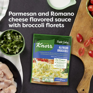 Knorr No Artificial Flavors Alfredo Broccoli Fettuccine Pasta Sides, 8 Minute Cook Time, 4.5 Oz