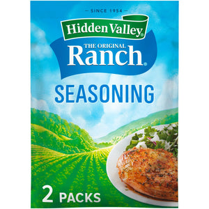 Hidden Valley Gluten Free Original Ranch Salad Dressing and Seasoning Mix, 1 Oz, 2 Pack