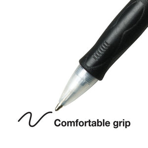 BIC Velocity Retractable Ballpoint Pens, Medium Point (1.0 Mm), Black Ink,