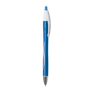 BIC Glide Exact Blue Retractable Ballpoint Pens, Fine Point (0.7Mm), 12-Count