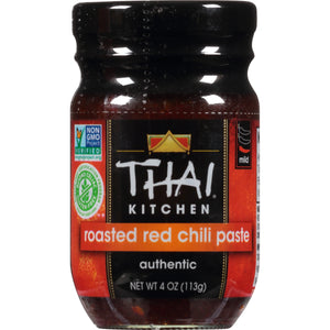 Thai Kitchen Gluten Free Roasted Red Chili Paste, 4 Oz