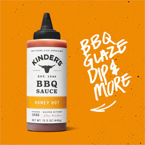 Kinder'S Honey Hot Barbecue Sauce, 15.5 Oz