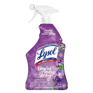 Lysol® All-Purpose Cleaner, Sanitizing and Disinfecting Spray, Lavender & Cotton Blossom, 32 Oz - 2 Pack