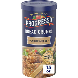 Progresso Bread Crumbs, Garlic and Herb, Cooking Ingredient, 15 Oz