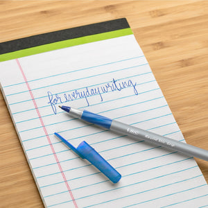 BIC round Stic Grip Xtra Life Ball Pen, Medium Point (1.2Mm), Blue, 36-Count
